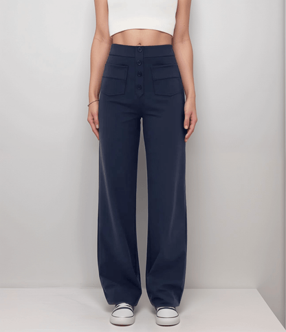 Elsa™ | Högmidjade Elastiska Byxo - Fyndora - Fyndora - 