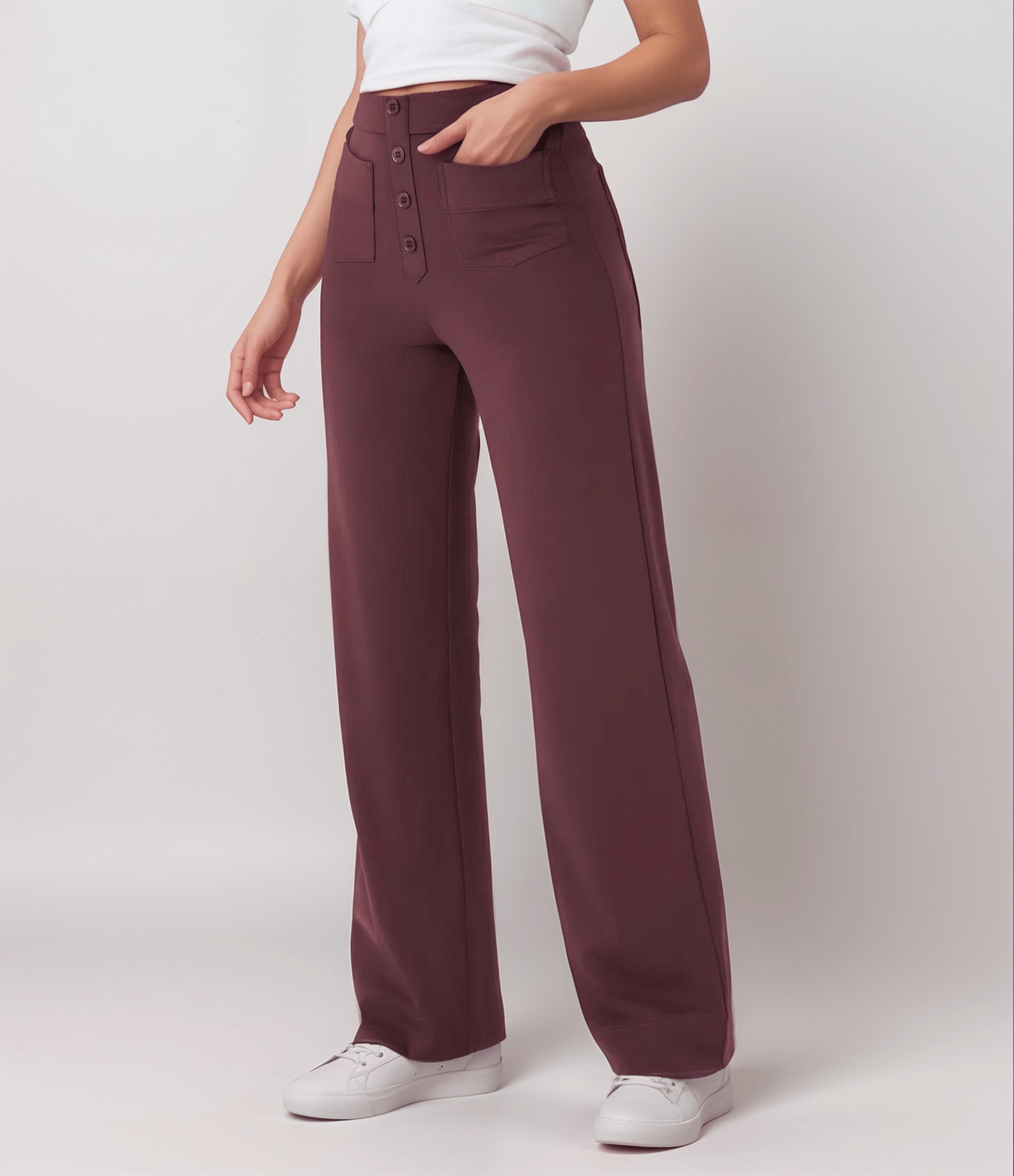 Elsa™ | Högmidjade Elastiska Byxo - Fyndora - Fyndora - 